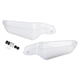 thumbnail image 1 of 2 protectores de manos para motocicleta, deflectores de mano, protectores de manillar blanco, 1 of 4