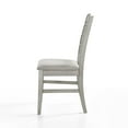 thumbnail image 5 of New Classic Pascal 59" 7-Piece Wood Dining Set with 6 Chairs in Driftwood, 5 of 12