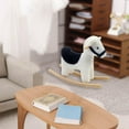 thumbnail image 6 of Dollhouse Rocking Horse Miniature Decorative Resin Nursery Toy for 1 12 Scale Dolls Houses and DIY Craft Scenes, 6 of 9