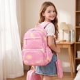 thumbnail image 3 of 3PCS Kids Backpack for School Girls with Lunch Box & Pencil Case | Waterproof Girls Backpack, Lightweight School Bookbag for Elementary School Students Teens, 3 of 5