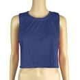 thumbnail image 2 of Bixock Tank Tops for Womens Sleeveless Blouse Solid Color Crew Neck Slim Chafing Casual Base Layer Top Beach Vacation Summer Clothes, 2 of 4
