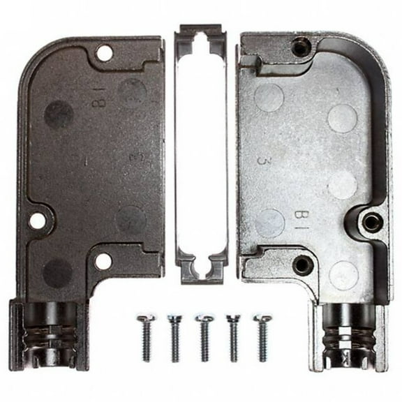 745653-3 Connector Backshell 25 Position 90Deg Shielded