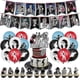 thumbnail image 1 of Michael Jackson Theme Birthday Party Decor Supplies Balloons Kit Banner Cake Toppers Set, 1 of 4