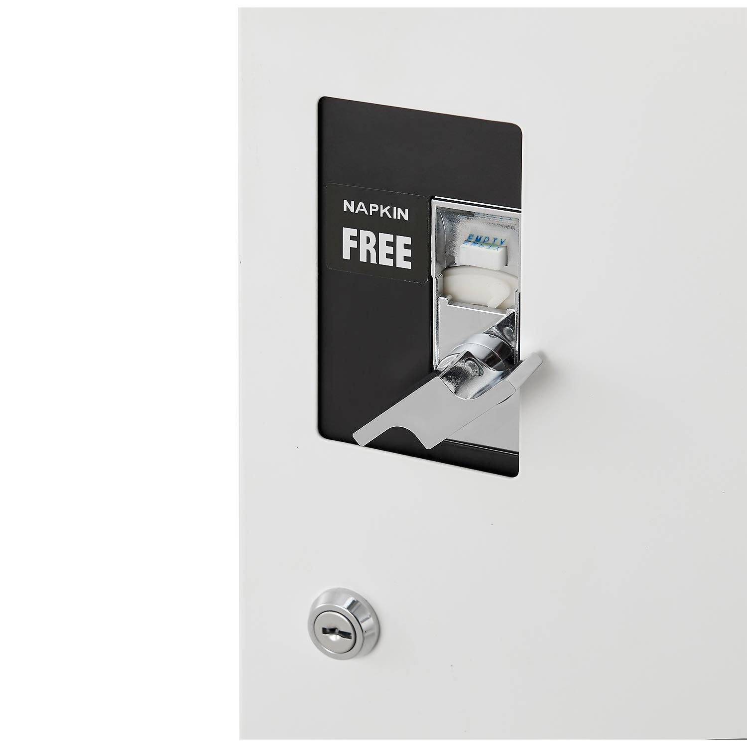 Global Industrial Feminine Hygiene Dispenser Free Vending