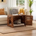 thumbnail image 4 of Caja de arena para gatos DINZI LVJ con puertas con persianas, 4 of 9