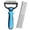 Blue, variant on Pet Grooming Rake, Denbek Double-Sided Deshedding Dematting Tool, Undercoat Rake for Dogs & Cats, Extra-Wide Dog Grooming Brush & Deshedder Comb for Long Hair