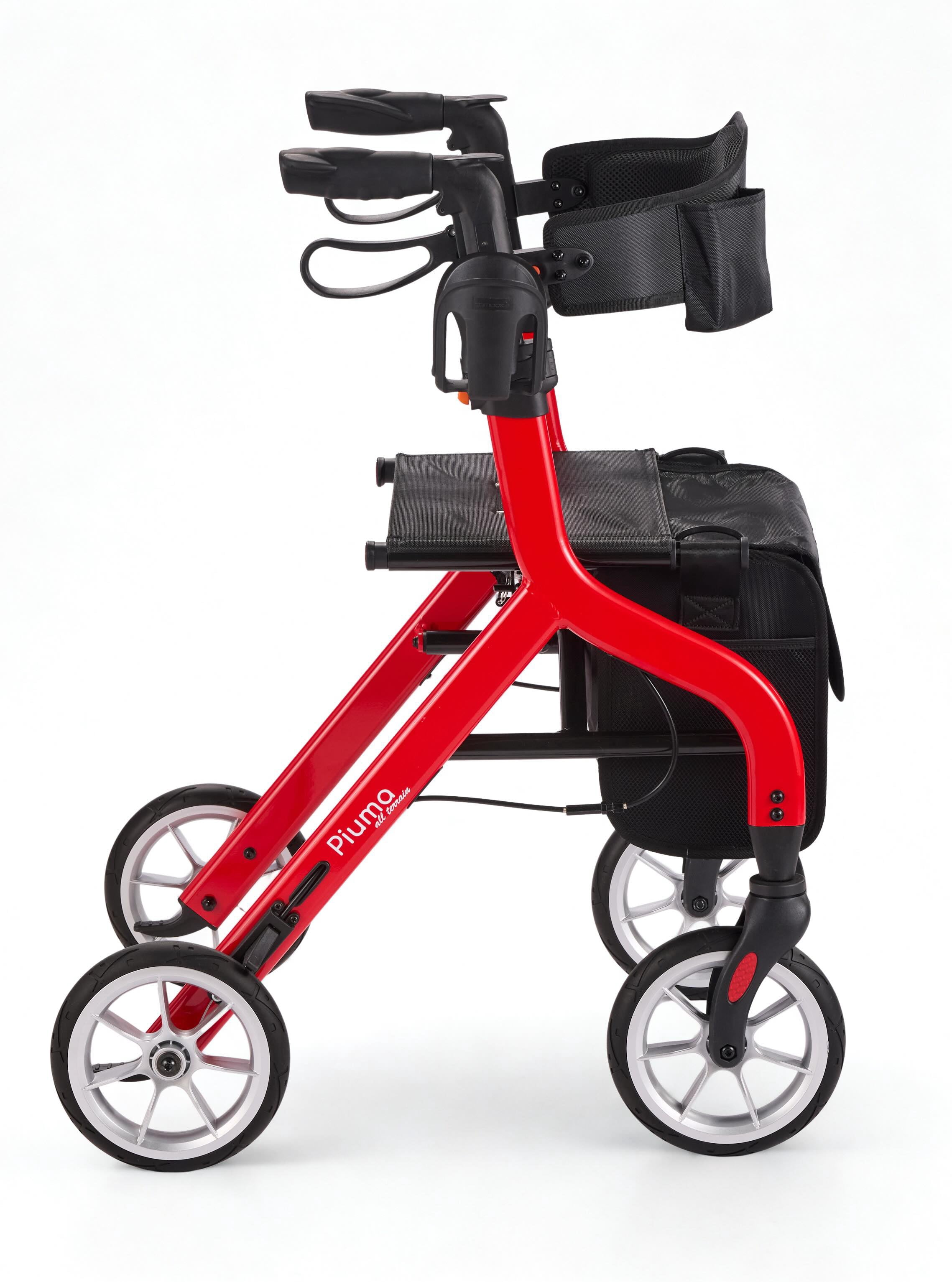 Comodita Piuma Ultra light (16 lb) Stylish rollator/walker with