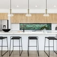 thumbnail image 3 of Designers Fountain Nova 14 inch 1-Light Matte Black Modern Pendant Light, D283M-14P-MB, 3 of 8