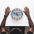 thumbnail image 3 of Modern Style Wall Clock with 24 Hour Display for Home and Density Board Design, 3 of 5