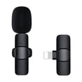 thumbnail image 1 of Micrófono de solapa inalámbrico profesional para iPhone iPad, Plug-Play 2.4G Ultra-Low Delay-Built-in Noise Reduction Chip-Lapel Microphone para grabación de video,, 1 of 5
