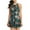 Green, variant on Stamzod Women's Plus-Size Fashion Printinge Piece Swimdress Swimsuitsexy Mesh Skirt Style Swimwear Halter Bathing Suit