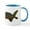 White/Blue Inside, variant on CafePress - PAINT Mugs - 11 oz Ceramic Mug - Novelty Coffee Tea Cup