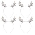 thumbnail image 1 of Diadema de reno de Navidad con purpurina y astas de reno, diademas de Navidad, diadema para mujer, diadema de ciervo, aro para el pelo, decoración de fiesta, disfraz de cosplay, lindos accesorios para, 1 of 5