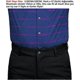 thumbnail image 2 of ZHAOCHENG portacamisetas con tirantes ajustables para un look elegante y ordenado, color negro, 2 of 4