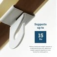 thumbnail image 4 of Picture Hang Solutions - 15-lb Capacity Drop Ceiling Hooks (100 pieces per pack), 4 of 7
