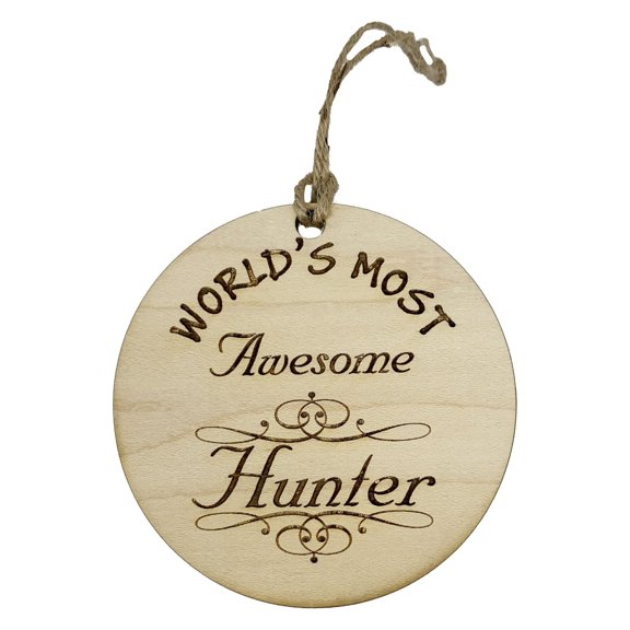 Copy of Worlds most Awesome Hunter - Ornament