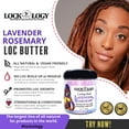 thumbnail image 3 of Loc Retwisting Butter; Lavender Rosemary Dreadlocks Wax, 3 of 6