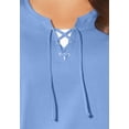 thumbnail image 6 of Catherines Women's Plus Size Suprema Lace-Up Tee, 6 of 6