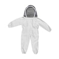 thumbnail image 1 of Traje de abeja para niños traje de cejas de cejas de cicatrices para el guardián de la granja Blanco l, 1 of 8
