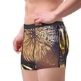 thumbnail image 2 of Uemuo Happy New Year Pattern Men's Boxer Briefs,Trunk Anti-Chafing,Comfortable, Durable, and Stylish Underwear-Small, 2 of 9