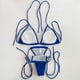 thumbnail image 5 of Augper Fashion Women's Sleeveless Bikini Set Swimsuit Push-Up Padded Swimwear Swimsuit Beachwear, 5 of 9