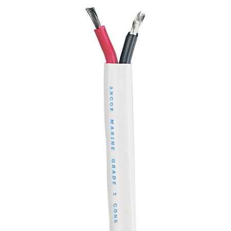 Ancor Standard Duplex Cable - Flat 10/2 AWG - 2 x 5mm Red/Black - 400 [121140]