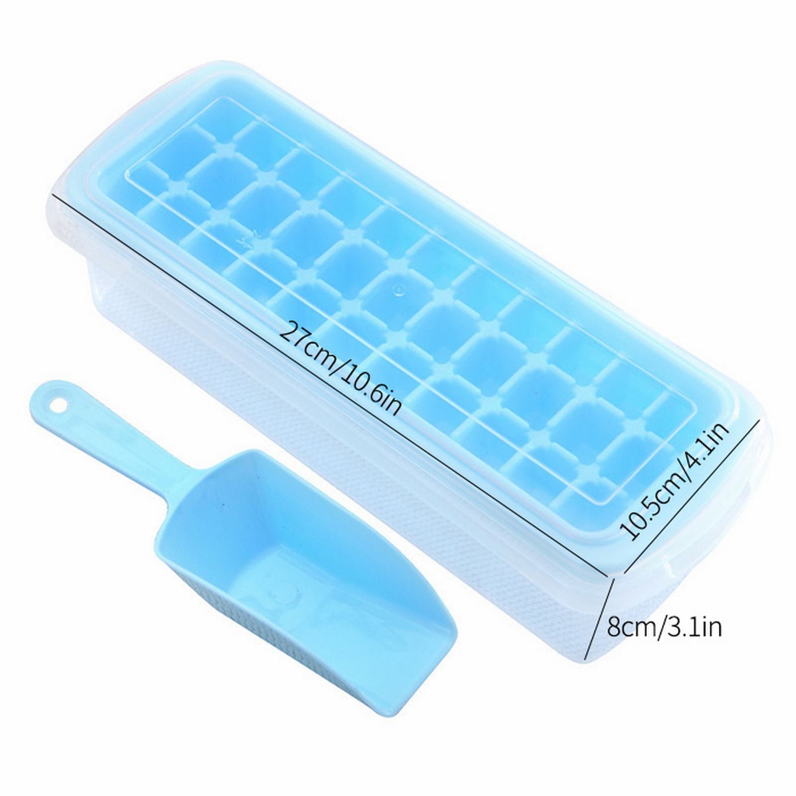 DBYLXMN Ice Cube Tray With Silicone For Freezer Comes With Ice ...