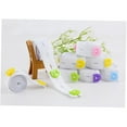 thumbnail image 3 of SHOWERORO 20Pcs Random Color Buttons Diaper Strips Belts for Baby Diapers, 3 of 8