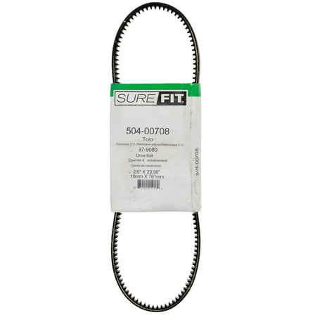 SureFit Deck Drive Belt for Toro 37-9080 421 521 3521 Power Throw SnowThrowers
