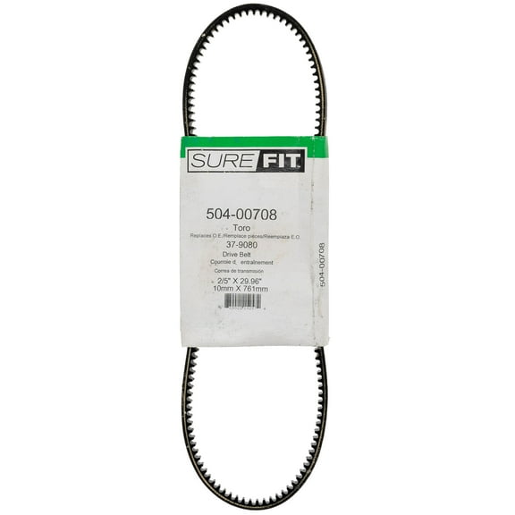 SureFit Deck Drive Belt for Toro 37-9080 421 521 3521 Power Throw SnowThrowers