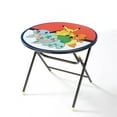 thumbnail image 3 of Pokemon 3 Piece Round Metal Table And Chair Set, Yellow, 24" x 24" x 20", 3 of 9