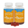 Toast! Before You Sleep Dietary Supplement, Unflavored, 60 Gummies - 2 Bottles