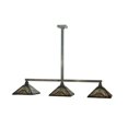 thumbnail image 4 of Meyda Tiffany 108910 Mission 3 Light 63" Wide Linear Pendant - Brass, 4 of 7