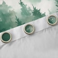 thumbnail image 4 of Feelyou Men Landscape Black Out Curtains, Green Tree Plant Curtains Pack of 2 (42x63 Each), 4 of 6