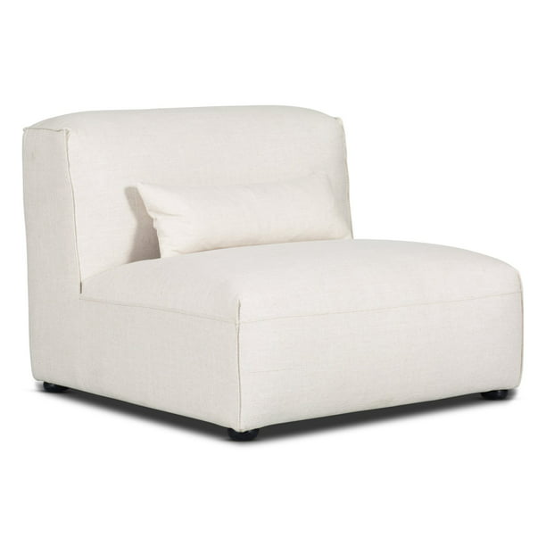 Poly Amp Bark Infina Armless Chair, Armless Sectional Sofas