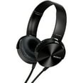 thumbnail image 2 of Sony MDRXB450AP/B Extra Bass Headphones with Mic and Remote, 2 of 2