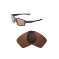thumbnail image 4 of Walleva Brown Polarized Replacement Lenses for Oakley Chainlink Sunglasses, 4 of 5
