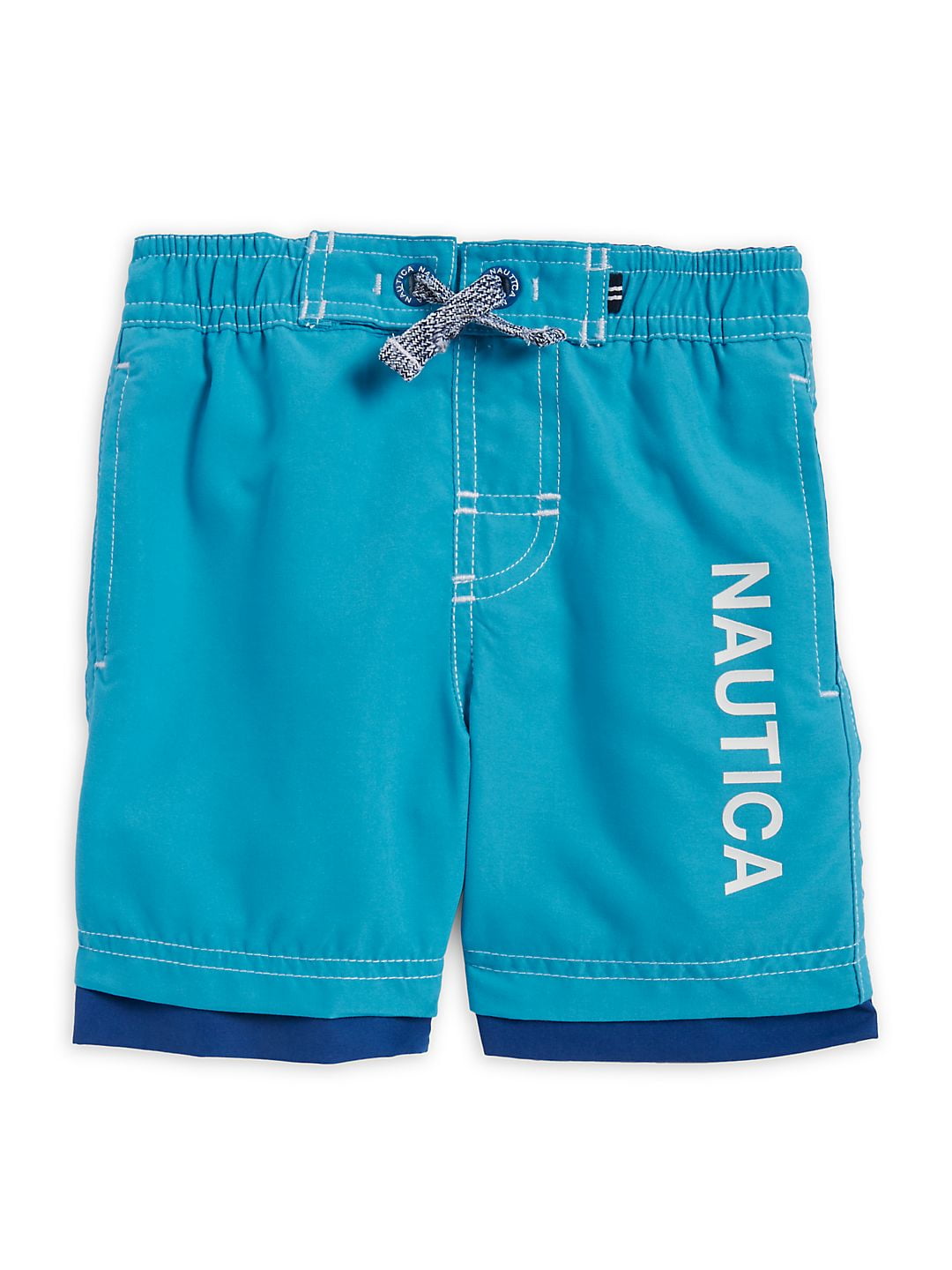 Nautica Boys' LogoPrint Swim Shorts