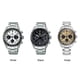 thumbnail image 3 of Seikos Watch Stainless Steel Strap White Black.Dial for Everyday Style, 3 of 5