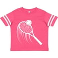 thumbnail image 3 of Inktastic Swinging Tennis Racket Boys or Girls Toddler T-Shirt, 3 of 5