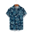 thumbnail image 6 of Gamivast Tropical Shirts for Men Premium Fabric Fit Button up Short Sleeve Vacation Shirts Mens Hawaiian Shirts Soft Luxury Shell Graphic Dinner Cruise, 6 of 6