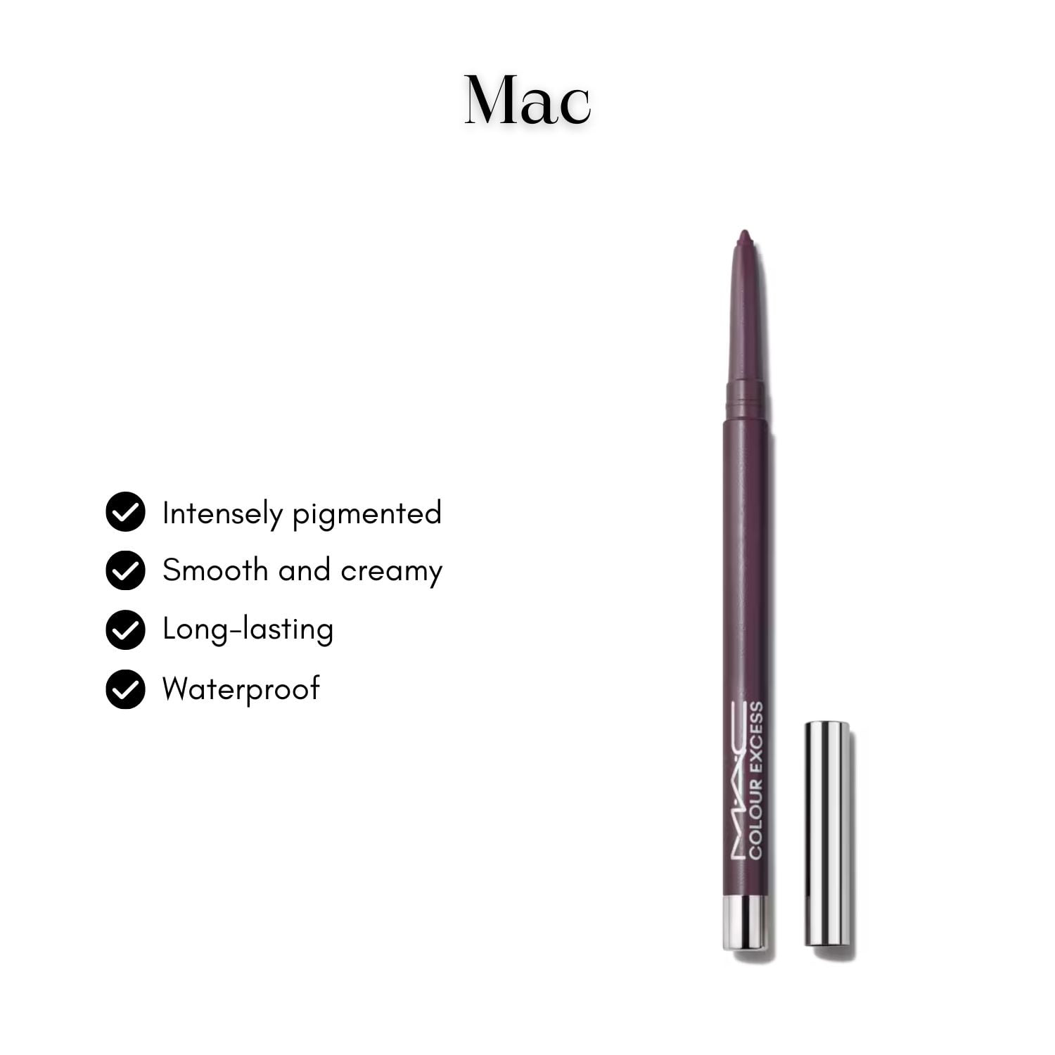MAC Colour Excess Gel Pencil Eye Pencil - Graphic Content , 0.01 oz Eye Pencil