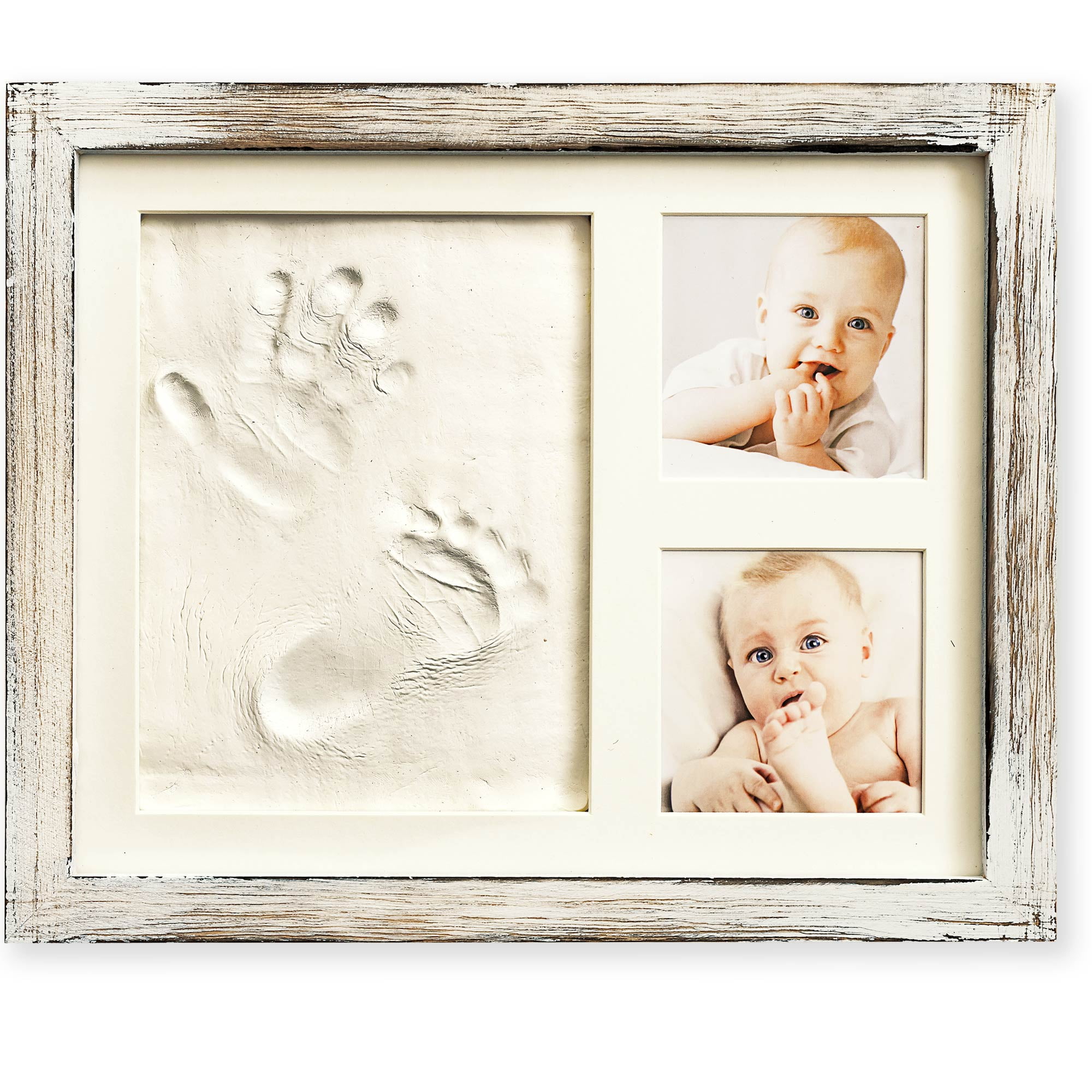 clay footprint frame for adults