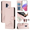 thumbnail image 2 of Samsung Galaxy S9 Plus Case ,Cat PU Leather Crossbody Lanyard Strap RFID Magnetic Wallet Compatible with Samsung Galaxy S9 Plus Cover, 2 of 5