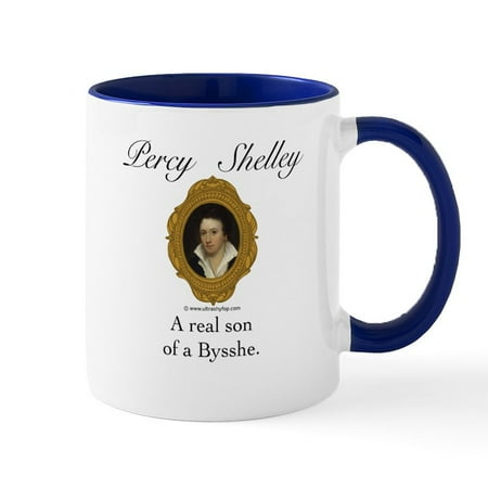 

CafePress - Percy Shelley Mug - 11 oz Ceramic Mug - Novelty Coffee Tea Cup