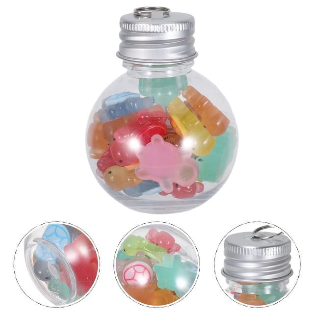 BESTYASH 20Ud Rellenable En Forma De Bombilla Con Luces Fluorescentes Para Uso Decorativo