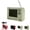 Green, variant on Rechargeable Mini Retro TV Player, Cute Portable Vintage TV with USB Headphone for Desktop Decor and Collection-red