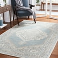thumbnail image 2 of SAFAVIEH Metro Bevis Medallion Area Rug, Light Blue/Ivory, 5' x 8', 2 of 11