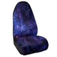 thumbnail image 2 of XYZCANDO Terry Cloth Car Seat Covers, Compatible with Truck Seat Van, Car Seat Towel Cover for Cars Trucks Machine Washable, Deep Starry Sky Design, 2 of 7