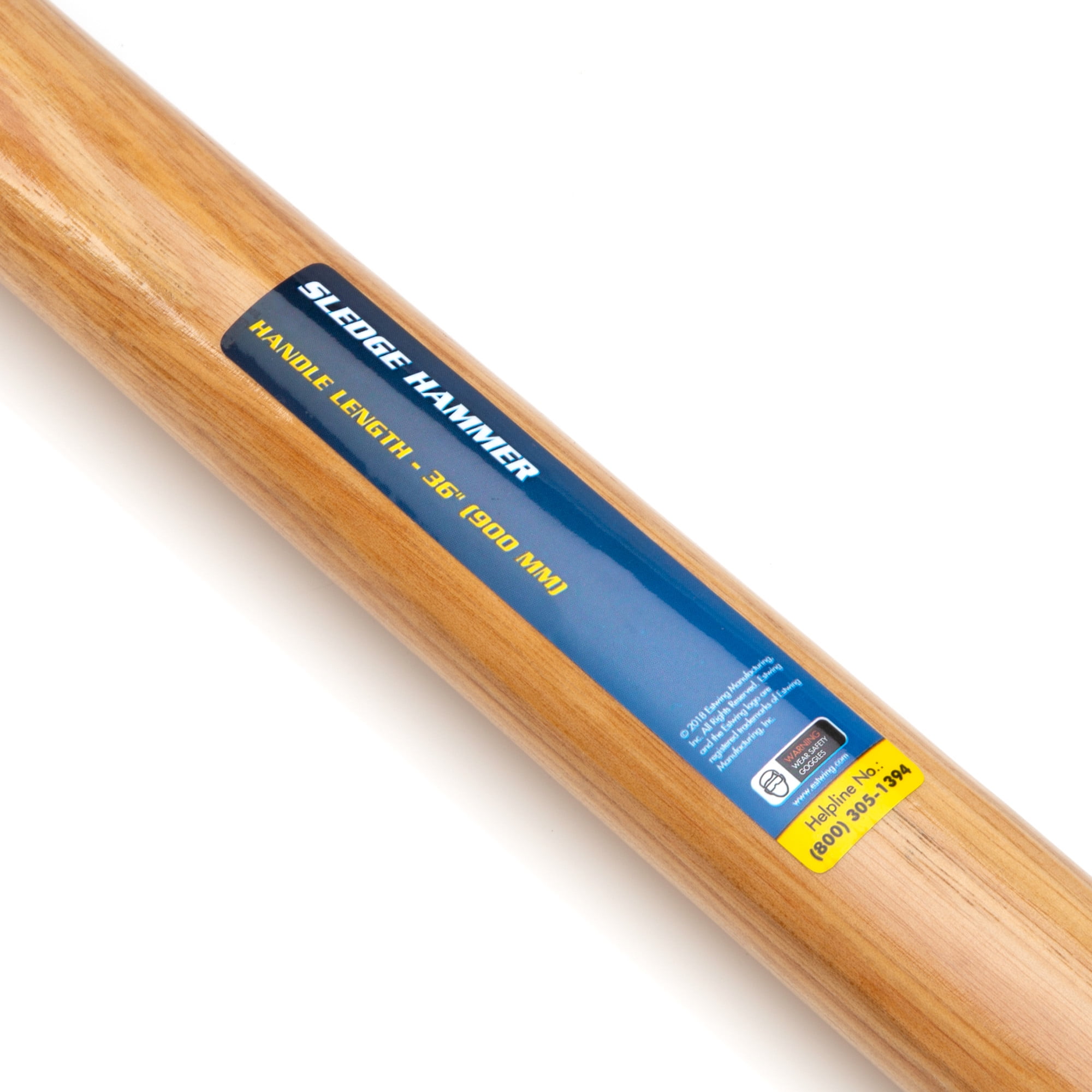 TH12005 Solid Hickory Mallet, 3 diameter, 1.6 lbs.